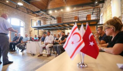 Gaziantep’ten Girne’ye zeytincilik desteği